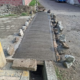 Trabajos de rehabilitación del puente y reconstrucción de guarnición entre las calles 4 Oriente y 4 Poniente en la Cabecera Municipal de Huaquechula.