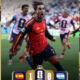 Ferran Torres celebra el gol de España ante Argentina en la Final de la Copa Mundial de la FIFA 2026.