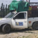 Camioneta blanca rotulada de Sonido Marrano, reportada como robada en Atlixco durante la madrugada del 20 de julio de 2026.